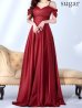 ガーネット モデル：真優川咲　身長：158cm　着用サイズ：8号(Sサイズ)