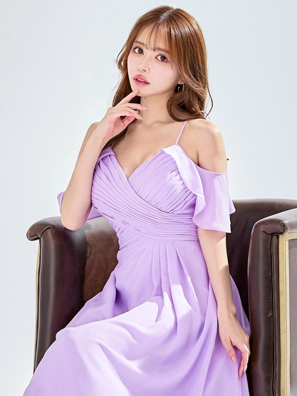 ラベンダー モデル：ゆめ　身長：160cm　着用サイズ：8号(Sサイズ)