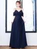 ネイビー モデル：ゆめ　身長：160cm　着用サイズ：8号(Sサイズ)