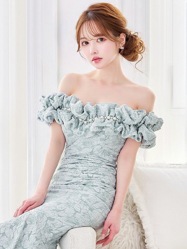 カスケード　モデル：ゆめ　身長：160cm　着用サイズ：8号(Sサイズ)