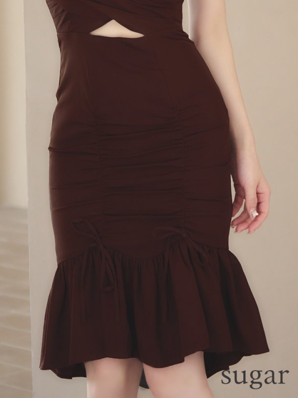 ブラウン　モデル：ゆめ　身長：160cm　着用サイズ：Sサイズ