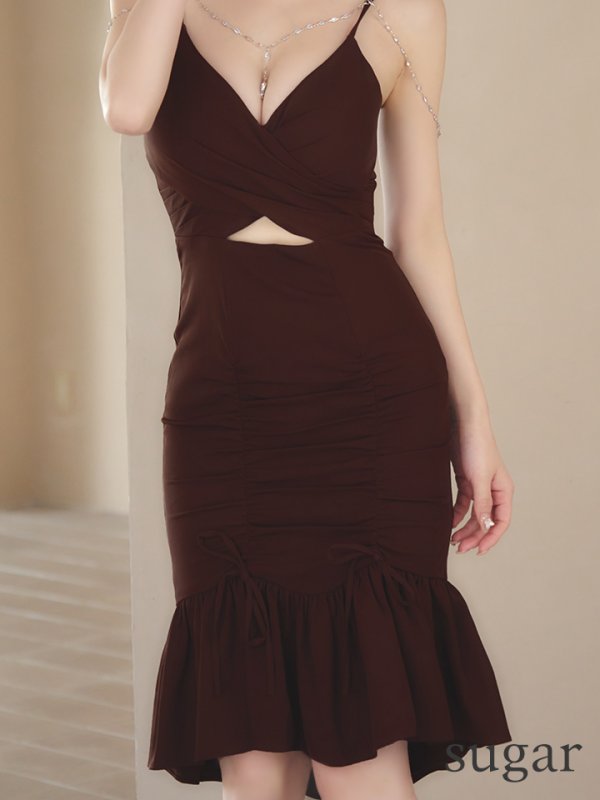 ブラウン　モデル：ゆめ　身長：160cm　着用サイズ：Sサイズ