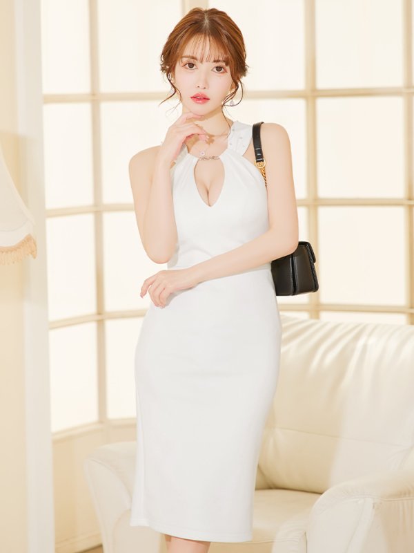 ホワイト モデル:ゆめ 身長:160cm 着用サイズ:XSサイズ