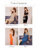 画像30: 【予約商品/5月中旬-5月下旬発送予定】XSサイズあり【Veautt/ヴュート】【OF05】サークルチェーン/ ワンショルダー/ バストカット/ ウエストギャザー/ ミディアムタイトドレス