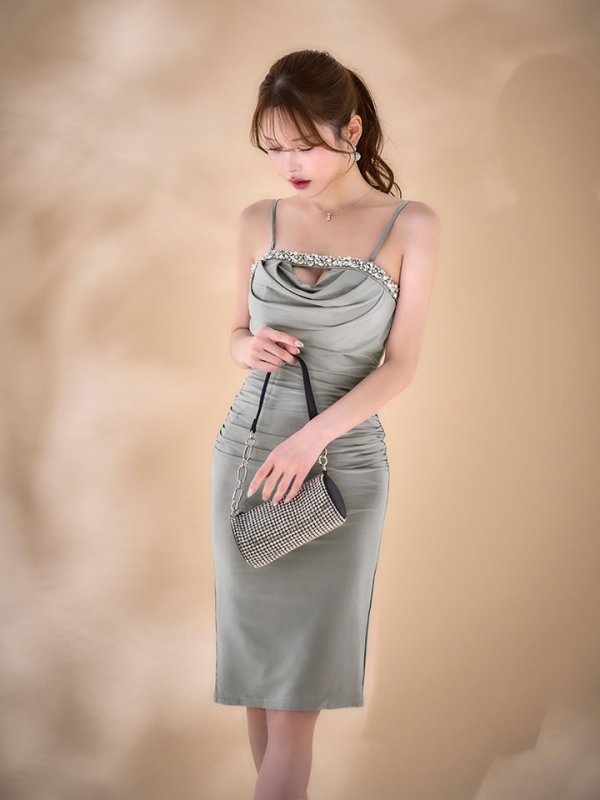 グレー　モデル：ゆめ　身長：160cm　着用サイズ：Mサイズ