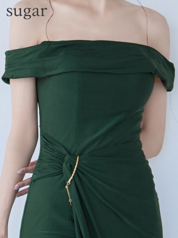 グリーン モデル：ゆめ　身長：162cm　着用サイズ：XSサイズ