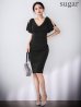 ブラック　モデル：まおちゃる　身長：158cm　着用サイズ：XSサイズ