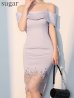 アイスグレー モデル：ゆめ　身長：160cm　着用サイズ：Sサイズ