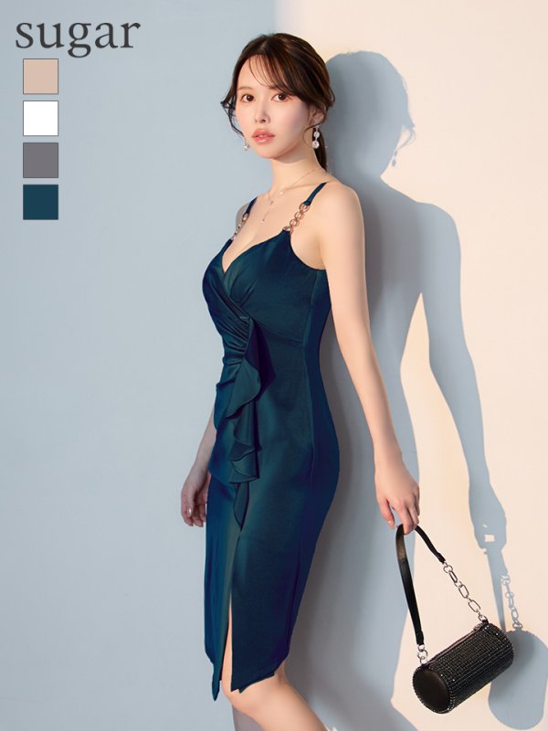 ブルー モデル：ゆめ　身長：160cm　着用サイズ：Sサイズ
