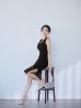 ブラック モデル：まおちゃる　身長：158cm　着用サイズ：XSサイズ