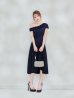ネイビー　モデル：ゆめ　身長：160cm　着用サイズ：Sサイズ
