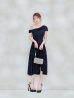 ネイビー　モデル：ゆめ　身長：160cm　着用サイズ：Sサイズ