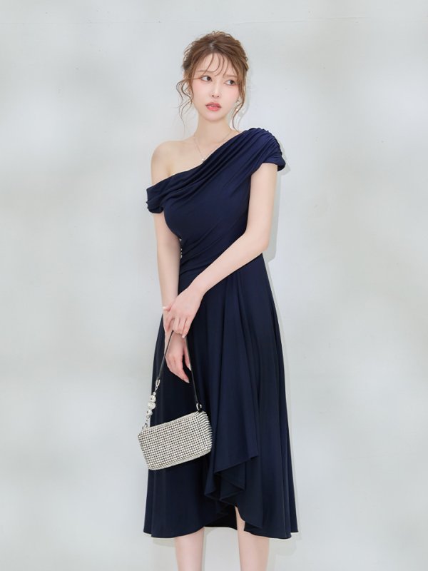 ネイビー　モデル：ゆめ　身長：160cm　着用サイズ：Sサイズ