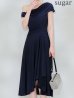 ネイビー　モデル：ゆめ　身長：160cm　着用サイズ：Sサイズ