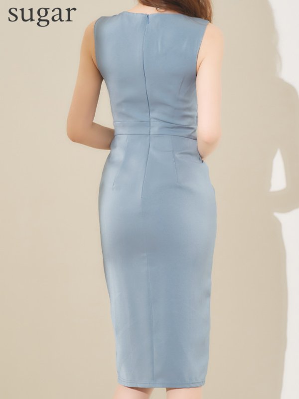 ブルー　モデル：ゆめ　身長：160cm　着用サイズ：Sサイズ