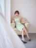 グリーン モデル：ゆめ　身長：160cm　着用サイズ：Sサイズ