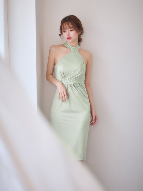 グリーン モデル：ゆめ　身長：160cm　着用サイズ：Sサイズ