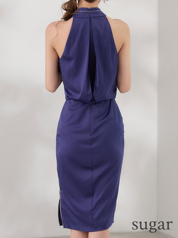 ブルー　モデル：るりぴ　身長：165cm　着用サイズ：XSサイズ 