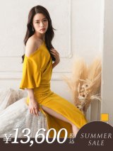 【サマーセール開催中！! 】XSサイズあり【Veautt/ヴュート】2WAYショルダー/ セパレート/ サイドジップ/ ZIP/ タイト/ ひざ丈/ ミディアム/ キャバドレス[OF05]