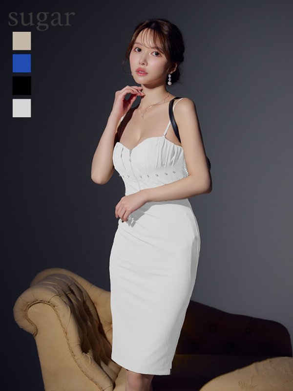 ホワイト モデル：ゆめ　身長：160cm　着用サイズ：Sサイズ