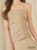 ベージュ：モデル：あすか　身長：170cm　着用サイズ：Sサイズ