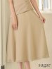 ベージュ：モデル：あすか　身長：170cm　着用サイズ：Sサイズ