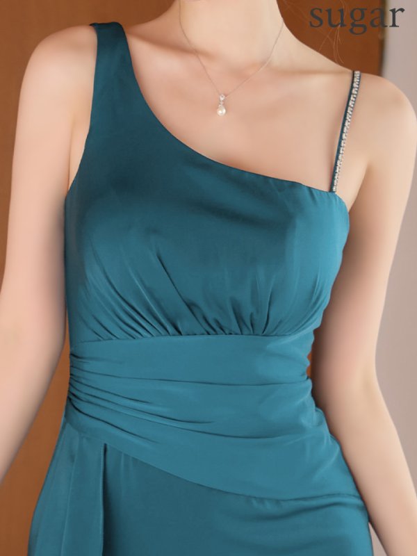 ブルー　モデル：ゆめ　身長：160cm　着用サイズ：XSサイズ