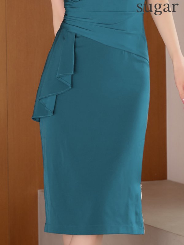 ブルー　モデル：ゆめ　身長：160cm　着用サイズ：XSサイズ