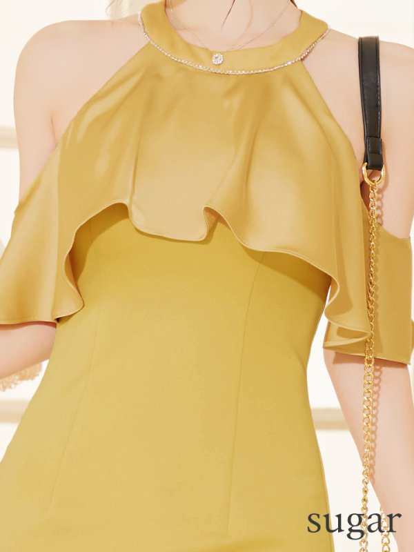 イエロー モデル:ゆめ 身長:160cm 着用サイズ:XSサイズ