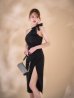 ブラック モデル：ゆめ　身長：160cm　着用サイズ：XSサイズ