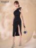 ブラック モデル：ゆめ　身長：160cm　着用サイズ：XSサイズ
