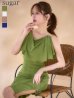 グリーン　モデル：ゆめ　身長：160cm　着用サイズ：Sサイズ