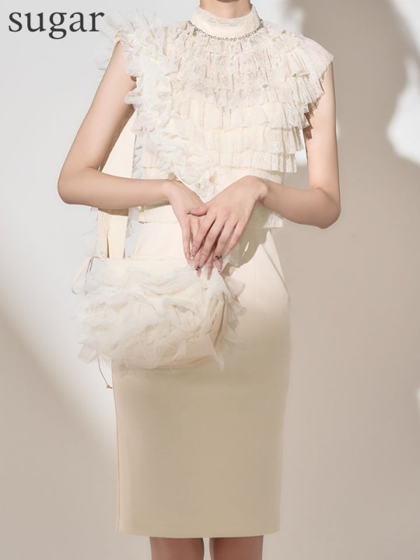 アイボリー　モデル：あすか　身長：170cm　着用サイズ：Sサイズ