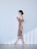 モカピンク　モデル：まおちゃる　身長：158cm　着用サイズ：XSサイズ
