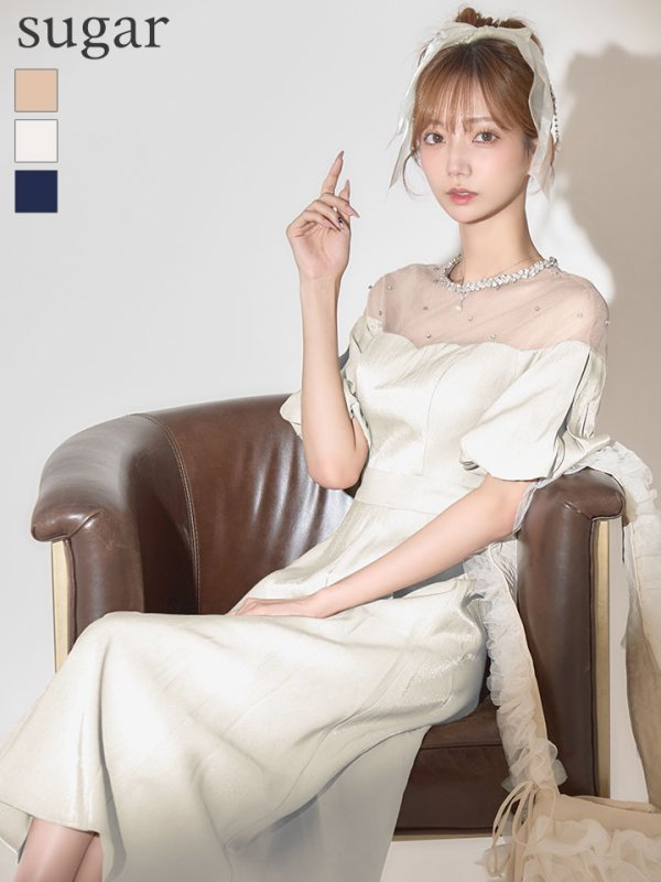 アイボリー　モデル：あすか　身長：170cm　着用サイズ：Sサイズ