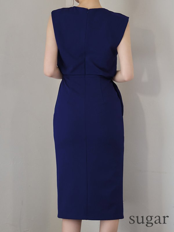 ネイビー　モデル：ゆめ　身長：160cm　着用サイズ：Sサイズ