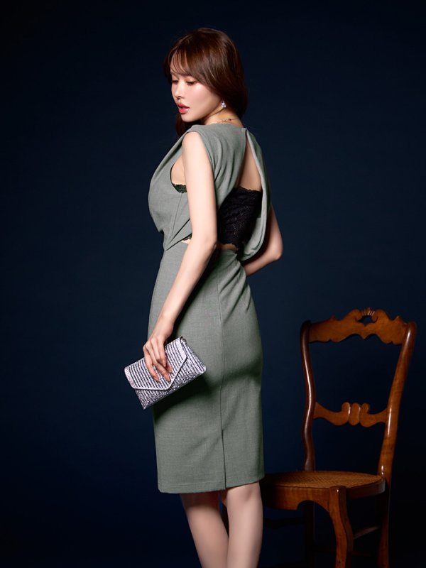 グレー　モデル：ゆめ　身長：160cm　着用サイズ：Sサイズ