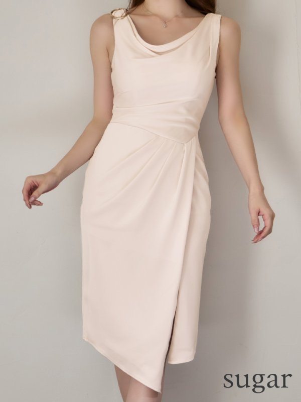 アイボリーベージュ　モデル：ゆめ　身長：160cm　着用サイズ：Sサイズ