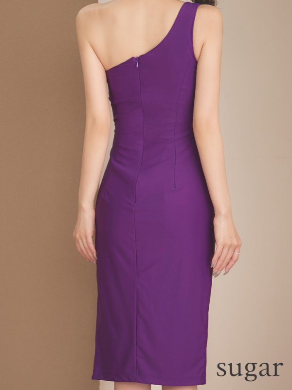 パープル　モデル：朝陽凪　身長：156cm　着用サイズ：XSサイズ