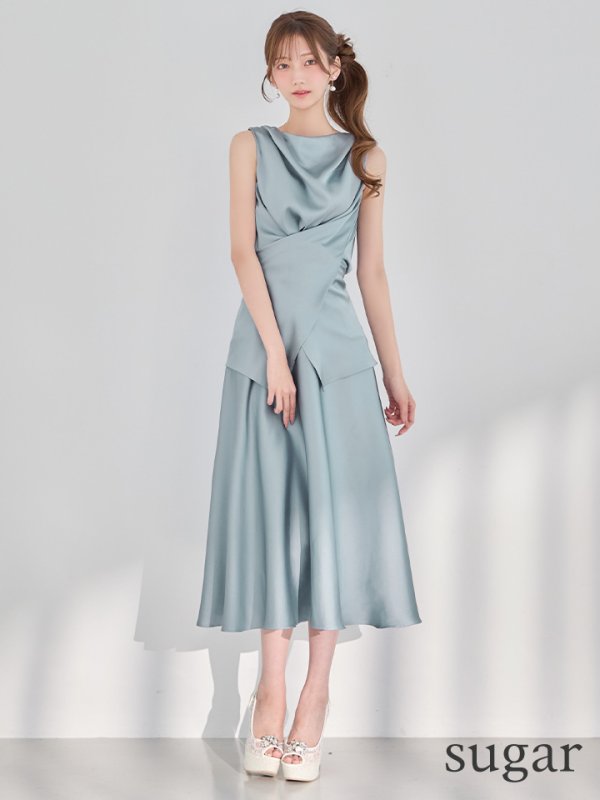 ブルー　モデル：あすか　身長：170cm　着用サイズ：XSサイズ