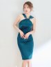 ブルーグリーン　モデル：ゆめ　身長：160cm　着用サイズ：Sサイズ