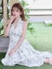 ホワイトxブラック　モデル：ゆめ　身長：160cm　着用サイズ：XSサイズ