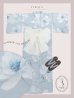 画像21: 【予約 / 5月中旬発送予定】ブルーホワイトフラワー柄浴衣【浴衣３点セット 浴衣/帯/下駄】OBI-siwa-200-kj-13-OW / HIMO-900-yn-5-IV / HEKO-800-sb-2-BE / YA-953-kn-BL / YA-1070-kn-DusBL / GETA-01-kj-2-BL / [y/OF01]