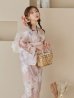 画像12: 【即日発送】大人レトロピンク浴衣 OBI-siwa-200-kj-13-OW / HIMO-900-yn-8-P / HEKO-800-sb-4-P / YA-577-kj-P / YA-1081-kj-P / GETA-01-kj-7-P[YMT]