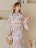 画像6: 【即日発送】大人レトロピンク浴衣 OBI-siwa-200-kj-13-OW / HIMO-900-yn-8-P / HEKO-800-sb-4-P / YA-577-kj-P / YA-1081-kj-P / GETA-01-kj-7-P[YMT]