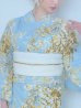 画像16: 【即日発送】ライトブルー×キバナフジ浴衣 OBI-siwa-200-kj-13-OW / HIMO-902-kj-2-MUS / HEKO-800-sb-5-WH / YA-577-kj-W / YA-1081-kj-IV / GETA-01-kj-3-IV / [YMT]