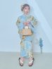 画像9: 【即日発送】ライトブルー×キバナフジ浴衣 OBI-siwa-200-kj-13-OW / HIMO-902-kj-2-MUS / HEKO-800-sb-5-WH / YA-577-kj-W / YA-1081-kj-IV / GETA-01-kj-3-IV / [YMT]
