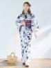 画像6: 【即日発送】パープルフラワー浴衣 OBI-hira-100-ok-8-PLxLPL / HIMO-902-kj-4-PL / HEKO-800-sb-5-WH / YA-80-kn-PL / GETA-02-ok-6-PL/ [YMT]