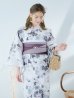 画像13: 【即日発送】朝顔×くすみパープル浴衣 OBI-hira-100-ok-8-PLxLPL / HIMO-902-kj-4-PL / HEKO-800-sb-5-WH / YA-1029-wk-MVPL / GETA-02-ok-6-PL/ [YMT]