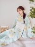 画像9: ニュアンス牡丹ペールトーン浴衣【浴衣３点セット 浴衣/帯/下駄】[YMT]
